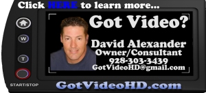 GV video business card email signature with Click HERE camera only